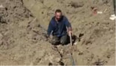 Lahit mezar bulduklarını sandılar, gerçek sonradan ortaya çıktı Lahit mezar bulduklarını sandılar, gerçek sonradan ortaya çıktı