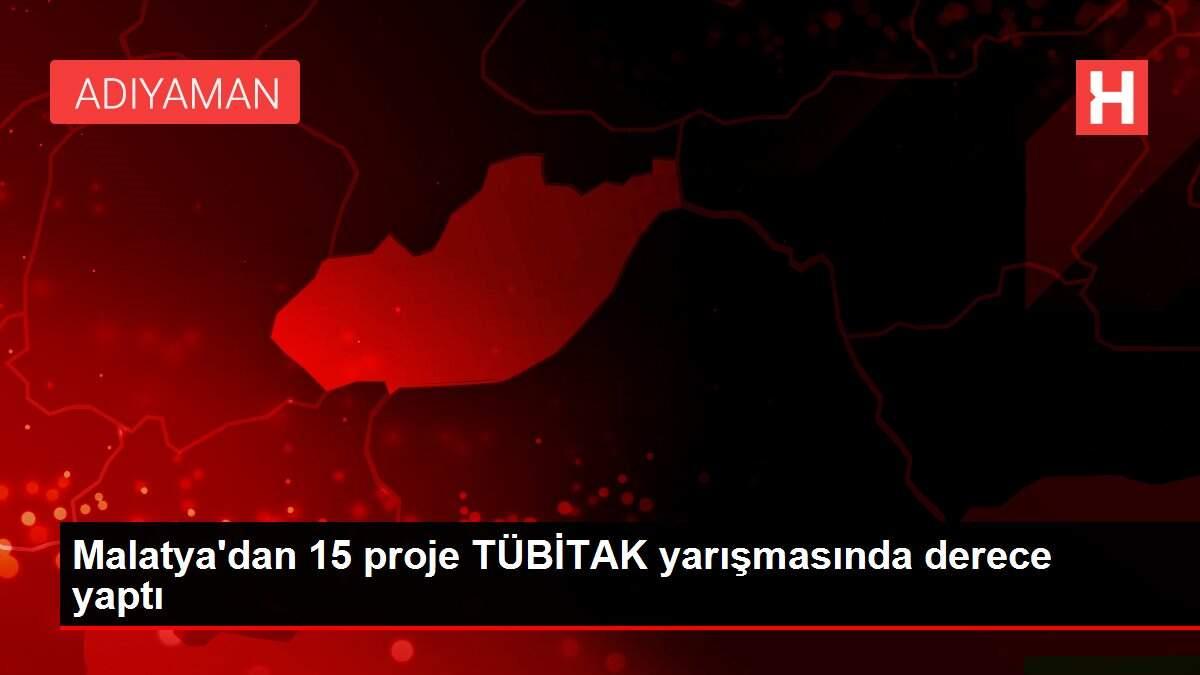 Malatya'dan 15 proje TÜBİTAK yarışmasında derece yaptı Malatya'dan 15 proje TÜBİTAK yarışmasında derece yaptı