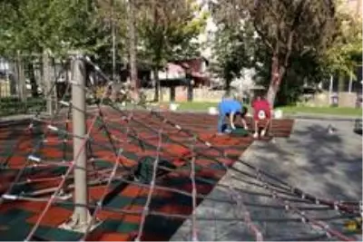 Mimar Sinan Parkı yenileniyor Mimar Sinan Parkı yenileniyor