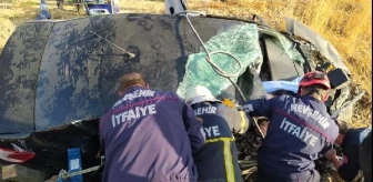 Son dakika haberleri | Nevşehir'de otomobil şarampole devrildi: 1 ölü, 2 yaralı