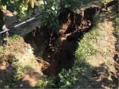 Son dakika haberleri | Sel suları fay hattında derin kırıklar oluşturdu Son dakika haberleri | Sel suları fay hattında derin kırıklar oluşturdu