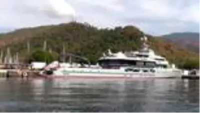 Süper yat 'Bold' Marmaris'e geldi Süper yat 'Bold' Marmaris'e geldi