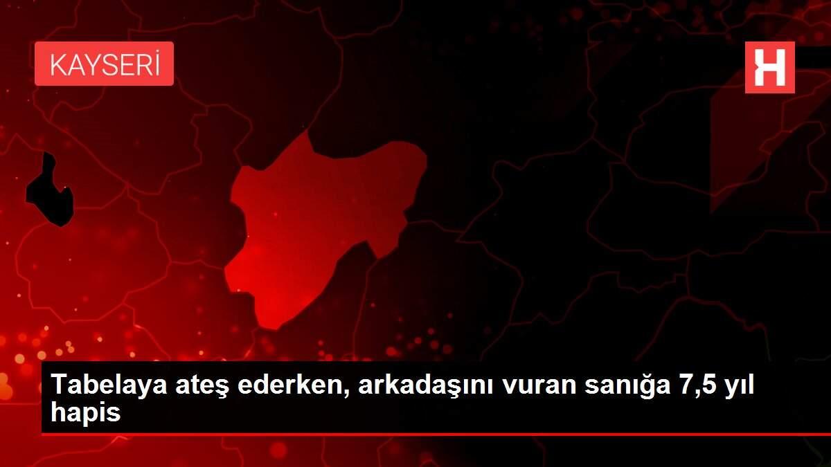 Tabelaya ateş ederken, arkadaşını vuran sanığa 7,5 yıl hapis Tabelaya ateş ederken, arkadaşını vuran sanığa 7,5 yıl hapis