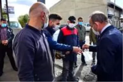 Son dakika haberleri | Vali Hüseyin Öner, Küçük Sanayi Sitesinde, 'Sağlık İçin Hepimiz İçin' sloganıyla Koronavirüs denetimi yaptı Son dakika haberleri | Vali Hüseyin Öner, Küçük Sanayi Sitesinde, 'Sağlık İçin Hepimiz İçin' sloganıyla Koronavirüs denetimi yaptı