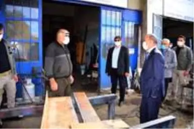 Son dakika haberleri | Vali Hüseyin Öner, Küçük Sanayi Sitesinde, 'Sağlık İçin Hepimiz İçin' sloganıyla Koronavirüs denetimi yaptı Son dakika haberleri | Vali Hüseyin Öner, Küçük Sanayi Sitesinde, 'Sağlık İçin Hepimiz İçin' sloganıyla Koronavirüs denetimi yaptı