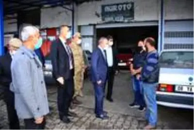 Son dakika haberleri | Vali Hüseyin Öner, Küçük Sanayi Sitesinde, 'Sağlık İçin Hepimiz İçin' sloganıyla Koronavirüs denetimi yaptı Son dakika haberleri | Vali Hüseyin Öner, Küçük Sanayi Sitesinde, 'Sağlık İçin Hepimiz İçin' sloganıyla Koronavirüs denetimi yaptı