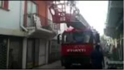 Yozgat'ta iş yeri yangını Yozgat'ta iş yeri yangını
