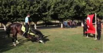 Son dakika haberleri: Adana'da atlı birlikler Türk Bayrağı'na selam vererek göreve başladı Son dakika haberleri: Adana'da atlı birlikler Türk Bayrağı'na selam vererek göreve başladı