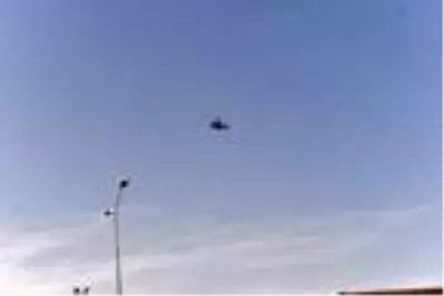 Adana'da helikopterli 'maske' uygulaması Adana'da helikopterli 'maske' uygulaması