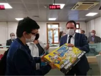 Aydın'da PTT'nin 180. kuruluş yıl dönümü kutlandı Aydın'da PTT'nin 180. kuruluş yıl dönümü kutlandı