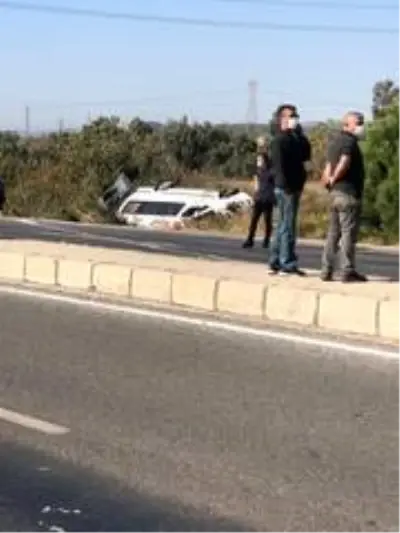 Aydın'da yolcu minibüsü devrildi: 6 yaralı Aydın'da yolcu minibüsü devrildi: 6 yaralı