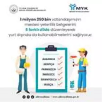 Son Dakika | Bakan Selçuk: Mesleki Yeterlilik Belgesi artık 6 dilde düzenlenecek Son Dakika | Bakan Selçuk: Mesleki Yeterlilik Belgesi artık 6 dilde düzenlenecek