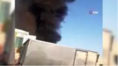 Başakşehir'de korkutan yangın Başakşehir'de korkutan yangın