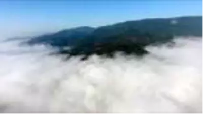 Batı Karadeniz'de sis güzel görüntüler oluşturdu Batı Karadeniz'de sis güzel görüntüler oluşturdu