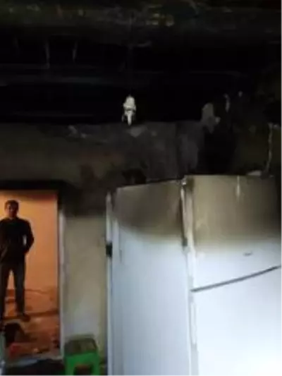 Dağlıca'da ev yangını Dağlıca'da ev yangını