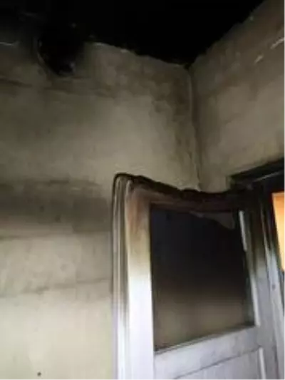 Dağlıca'da ev yangını Dağlıca'da ev yangını