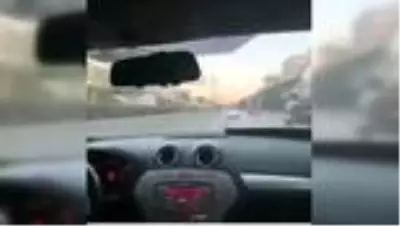 Drift yapan sürücü yakalandı Drift yapan sürücü yakalandı