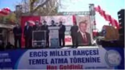 Erciş'te Millet Bahçesi'nin temel atma töreni gerçekleştirildi Erciş'te Millet Bahçesi'nin temel atma töreni gerçekleştirildi