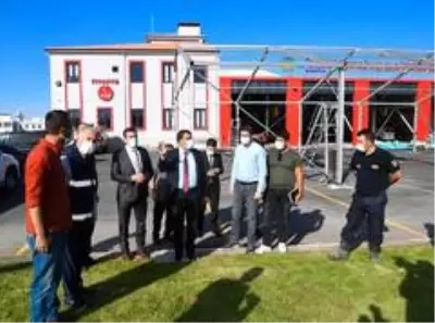 Gürkan hazırlıkları yerinde inceledi Gürkan hazırlıkları yerinde inceledi
