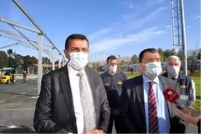 Gürkan hazırlıkları yerinde inceledi Gürkan hazırlıkları yerinde inceledi