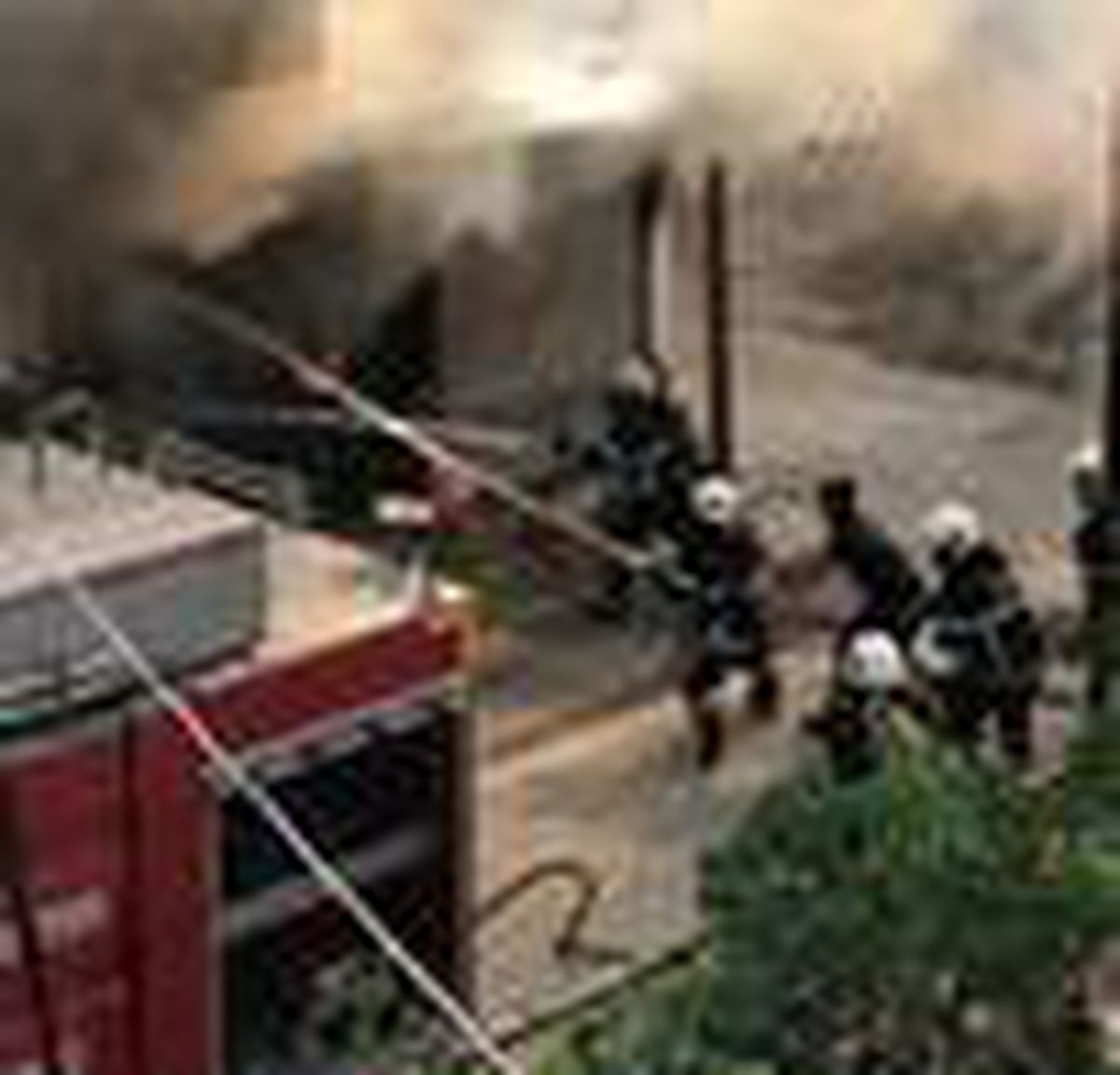 Hatay'da depo yangını