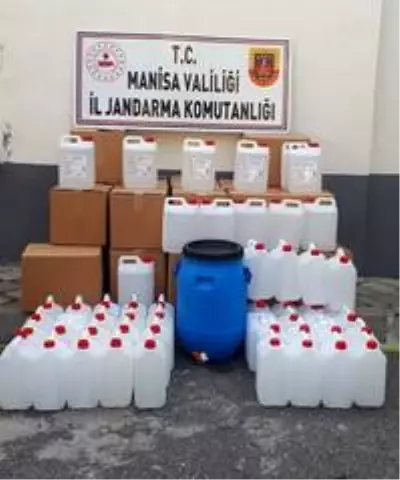 Son dakika haber! Salihli'de sahte içki operasyonu Son dakika haber! Salihli'de sahte içki operasyonu