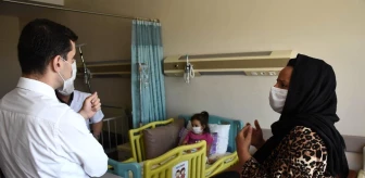 Nusaybin Kaymakamı Temizkan'dan Arin Güler'e destek ziyareti