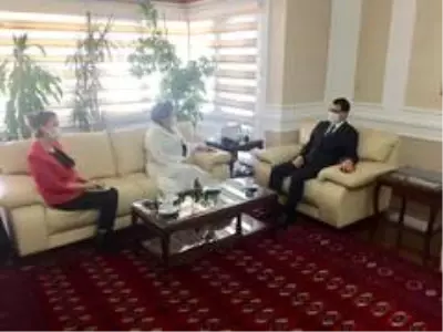 Keçiören Belediyesi'nden, Türkmenistan Büyükelçiliği'ne ziyaret Keçiören Belediyesi'nden, Türkmenistan Büyükelçiliği'ne ziyaret