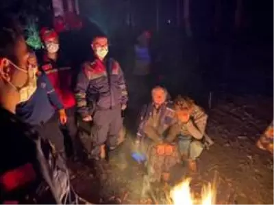 Kestane toplarken kaybolan kadın bulundu Kestane toplarken kaybolan kadın bulundu