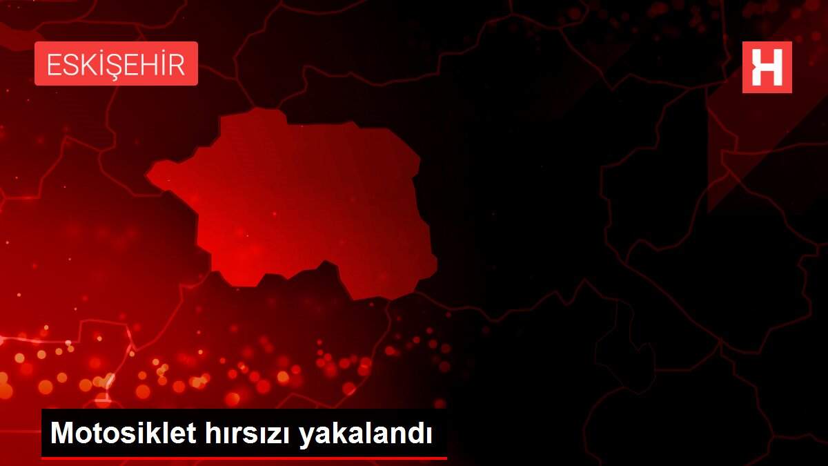 Motosiklet hırsızı yakalandı