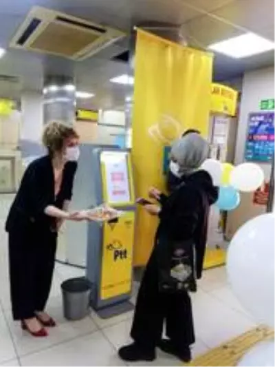 PTT'den 180. müşteriye ödül PTT'den 180. müşteriye ödül