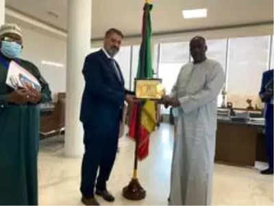 Rektör Polat'tan, Senegal ziyareti Rektör Polat'tan, Senegal ziyareti