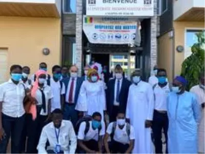Rektör Polat'tan, Senegal ziyareti Rektör Polat'tan, Senegal ziyareti