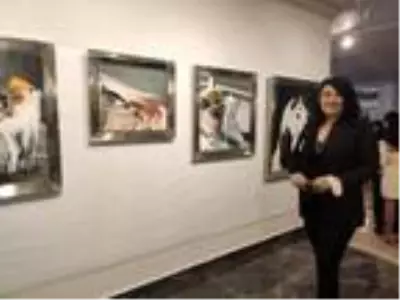Ressam Tülin Kanun'dan 'can dostlara' özel sergi Ressam Tülin Kanun'dan 'can dostlara' özel sergi