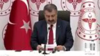 Sağlık Bakanı Fahrettin Koca: '(Korona virüs) Anadolu'da ikinci zirveyi şimdi yaşıyoruz' Sağlık Bakanı Fahrettin Koca: '(Korona virüs) Anadolu'da ikinci zirveyi şimdi yaşıyoruz'