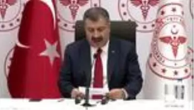 Sağlık Bakanı Fahrettin Koca: '(Korona virüs) Anadolu'da ikinci zirveyi şimdi yaşıyoruz' Sağlık Bakanı Fahrettin Koca: '(Korona virüs) Anadolu'da ikinci zirveyi şimdi yaşıyoruz'