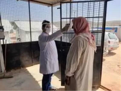 Suriye'de pandemi ile mücadele devam ediyor Suriye'de pandemi ile mücadele devam ediyor