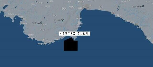 Türkiye'den Akdeniz'de yeni Navtex ilanı! Akdeniz 3 gün atış eğitimi yapılacak Türkiye'den Akdeniz'de yeni Navtex ilanı! Akdeniz 3 gün atış eğitimi yapılacak