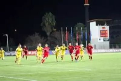 UEFA Kadınlar Avrupa Şampiyonası: Türkiye: 0 - Kosova: 0 UEFA Kadınlar Avrupa Şampiyonası: Türkiye: 0 - Kosova: 0