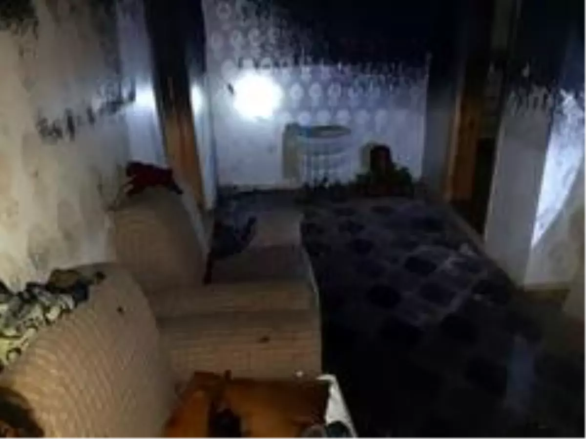 Van'da ev yangını