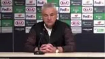 Villarreal - Demir Grup Sivasspor maçının ardından Villarreal - Demir Grup Sivasspor maçının ardından