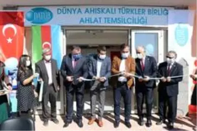 Ahlat'ta DATÜB Temsilciliği açıldı Ahlat'ta DATÜB Temsilciliği açıldı