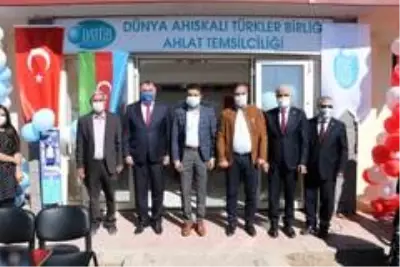 Ahlat'ta DATÜB Temsilciliği açıldı Ahlat'ta DATÜB Temsilciliği açıldı