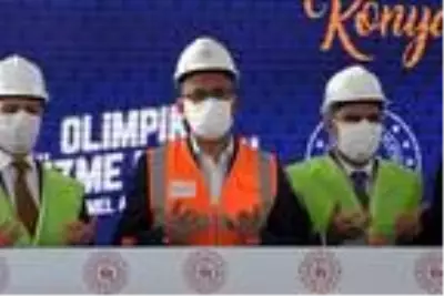 Son dakika haber | Gençlik ve Spor Bakanı Kasapoğlu, Konya'da olimpik yüzme havuzunun temelini attı Açıklaması Son dakika haber | Gençlik ve Spor Bakanı Kasapoğlu, Konya'da olimpik yüzme havuzunun temelini attı Açıklaması