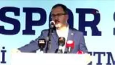 Bakan Kasapoğlu: 'Yüzme bilmeyen 1 milyon kişiyi havuzlarla buluşturacağız' Bakan Kasapoğlu: 'Yüzme bilmeyen 1 milyon kişiyi havuzlarla buluşturacağız'