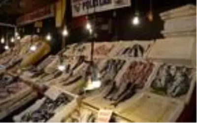 Balık tezgahında renkli ışık hilesi Balık tezgahında renkli ışık hilesi