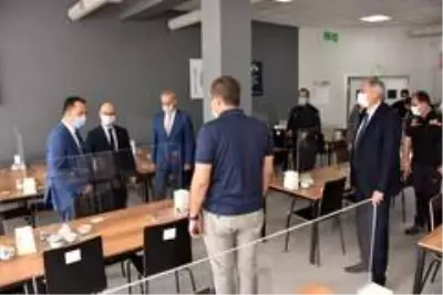 Bozüyük'te korona denetimi Bozüyük'te korona denetimi