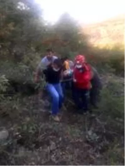 Devrilen traktörün altında kalan 4 kişiden 1'i öldü Devrilen traktörün altında kalan 4 kişiden 1'i öldü