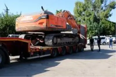 İş makinesine gizlenmiş 51 kilo 366 gram eroin ele geçirildi İş makinesine gizlenmiş 51 kilo 366 gram eroin ele geçirildi
