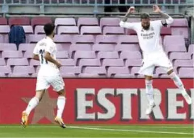El Clasico'da zafer Real Madrid'in El Clasico'da zafer Real Madrid'in